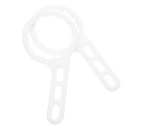 2 Pièces Clé pour Filtre à Eau en Plastique Blanc pour Usage