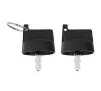 2 Pièces Clés de Contacteur d'Allumage pour Générateur Compatible avec Kipor OE JK427 30,4x34,7mm e Démarrage
