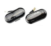 2 pièces clignotant dynamique marqueur latéral for Renault Clio Trafic Kangoo Twigo Dacia Logan Duster Interstar KUBISTAR(Crystal Type)