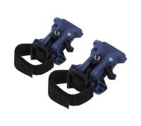2 Pièces Clip de Ceinture Auto-verrouillant Bleu pour Perceuses | ABS et Métal, Organisation D'outils, Mobilité en Espaces Restreints, pour Équipes de Maintenance et Électriciens
