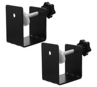 2 Pièces Clip de Fixation du Panneau de Tiroir Réglable | Double Pince, Conception Ergonomique, pour Portes et Panneaux de Placard, Installation Bureau