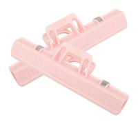 2 Pièces Clip de Partition Rose en Acier à Ressort, Portable | ABS et Plastique, Maintient les Pages Ouvertes, Usage en Cours, Scène et Performance sur Pupitre
