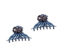2 Pièces clip fleur pinces cheveu hairpin hair pin grandes pinces à cheveux pour cheveux épais pince à cheveux française épingle à cheveux barrettes à cheveux pince de serrage Beaupretty