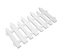 2 Pièces Clôture de Jardin Plastique Durable Bordure de Pelouse pour Délimiter Plantes Fleurissements pour Aménager Votre Extérieur