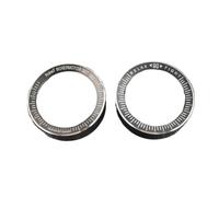 2 pièces CNC en aluminium jauge de moto anneau revêtement d'habillage pour compteur de vitesse tachymètre odomètre Compatible avec R Nine T R9T 2019 2020(Dark Grey)