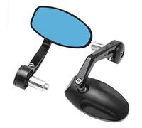 Starmood 2 Pièces CNC Moto Embout Guidon Rétroviseur Latéral Rétroviseur Portable pour Street Triple