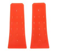 2 Pièces Coin D’abattage 6 Pouces, Outil de Jardin | Pointes Surélevées, Visible Rapidement, Stable sous Charge, pour Entaille de Sciage et Souches