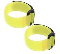 2 Pièces Collier Anti-Corbeau Réglable en Nylon Jaune | Remplaçable, Anti-croassement, Prévient L'irritation, Style Unique, pour Animal de Compagnie