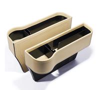 2 Pièces Combleur Espace Siège pour Ford F Series Tenth Generation 1997-2000 2001 2002 2003, Voiture Boîte Rangement, Auto Organisateur Latéral pour Siège, Organisateur Console avec Porte-Gobelet