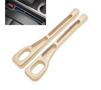 2 Pièces Combleurs D'espace pour Siège de Voiture pour Ford Fiesta 2017-2022 2023 2024 2025, Comble l'espace Entre Le Siège,Beige