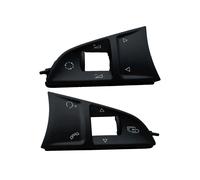 2 Pièces Commutateur de Volant de Voiture Multifonction Bouton Cover Version pour Octavia 3 A7 Superbe 3V Fabia Mk3 Kodiaq