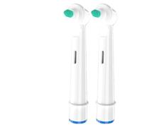 2 Pièces Compatibles Avec Les Têtes De Brosse À Dents Électrique Oral B, Têtes De Brosse À Dents Interdentaires For Le Nettoyage Entre Les Dents(White-2 Pcs)