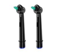 2 Pièces Compatibles Avec Les Têtes De Brosse À Dents Électrique Oral B, Têtes De Brosse À Dents Interdentaires For Le Nettoyage Entre Les Dents(Black-2 Pcs)