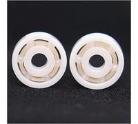 2 pièces complet ZrO2 roulement à billes en céramique MR148 8x14x4MM ABEC-9 zircone océan moulinets de pêche roulements Miniatures