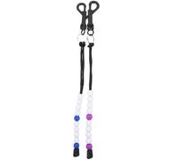 2 Pièces Compteur de Points de Perles de Golf | ABS et Nylon, sans Odeur, Golf, Comptage des Scores, Fait Gagner du Temps Efforts