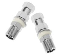 2 Pièces Connecteur Antenne Uhf Adaptateur Écrou Métallique Extérieur
