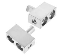 2 Pièces Connecteur d'alimentation Audio de Voiture | Réducteur D'entrée pour Amplificateur, Compatibilité Haute Puissance, Sécurité Renforcée, Installation Facile
