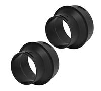 2 Pièces Connecteur de Menuisier de Tuyau de Conduit de Chauffage, Tube Adaptateur de Chauffage de Stationnement de 60 à 75 MM pour Chauffage Webasto