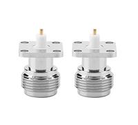 2 pièces connecteur RF Femelle N-KFD-5 N connecteur coaxial de Type RF N Prise Femelle 17.5 × 17.5