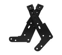2 Pièces Connecteurs Modulables pour Canapé en Métal, Clips Noirs | Réagencement Modulaire, des Écarts, Usage Maison, pour Dossiers et Fauteuils