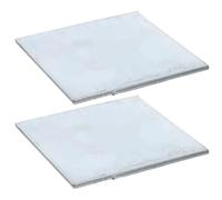2 Pièces Connecteurs pour Mur-rideau en Fer Galvanisé, Plaques Argentées | Compatibles Plusieurs Épaisseurs, Installation Simplifiée, Moins de Travaux à Chaud, Assemblages Fiables pour Structures