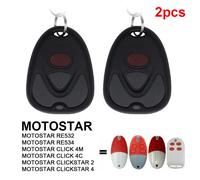 2 pièces contrôleur MOTOSTAR RE534 RE532 CLICKSTAR 2 4 CLICK 4M 4C porte de Garage télécommande MOTOSTAR 433mhz Code fixe Clone