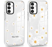 2 Pièces Coque Pour Samsung Galaxy A13 5G 6.5"", Transparente Étui Avec Aesthetic Motif Fleur, Mince Tpu Bumper Silicone Housse Antichoc Protection Filles Femmes Case Cover Pour Sam[HOU996345]