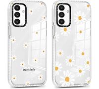 2 Pièces Coque Pour Samsung Galaxy A13 5g 6.5"", Transparente Étui Avec Aesthetic Motif Fleur, Mince Tpu Bumper Silicone Housse Antichoc Protection Filles Femmes Case Cover Pour Sam[Hou996345]