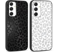 2 Pièces Coque Pour Samsung Galaxy A35 5g 6,6"" Motif De Lmprimé Léopard Étui, Noir Aesthetic Design Housse De Téléphone Tpu Silicone Souple Antichoc Bumper Protection Case Pour Sam[Hou996880]