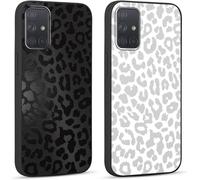 2 Pièces Coque Pour Samsung Galaxy A71 4G 6,7"" Motif De Lmprimé Léopard Étui, Noir Aesthetic Design Housse De Téléphone Tpu Silicone Souple Antichoc Bumper Protection Case Pour Sam[HOU996876]