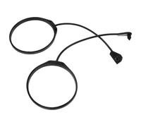 2 Pièces Corde de Bouchon de Réservoir, Remplacement Direct Noir | Caoutchouc Solide, Installation Rapide, pour Trappe et Maintenance Automobile, Usage Quotidien
