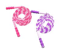 2 Pièces Corde en Pvc Réglable, Antidérapante, Légère, Rose | Maison et École, Design Ergonomique, Facile à Transporter, pour Adultes et Femmes, pour Exercice