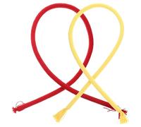 2 Pièces Corde Rigide et Flexible pour Magicien, en Tissu | Accessoire de Scène, Portable et Facile à Ranger, pour Performance et Pratique, Adapté aux Magiciens