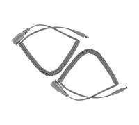 2 Pièces Cordon Moteur de Rechange pour Perceuse à Ongles 30000 Tr/min | Alimentation Stable, Câble Spiralé Réduisant L’encombrement, Finition Grise Professionnelle, Adapté aux Marques D’appareils