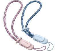 2 Pièces Cordons Avec Dragonnes À Main Pour Couple, Pour Téléphone Portable, Clé, Usb, Lecteur Mp3, Mp4 Et Plus