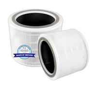 (2 pièces) Core 200S filtres de rechange pour LEVOIT Core 200S purificateur d'air, Core200S-P filtre Hepa True H13, filtres à charbon actif 3 en 1 HEPA
