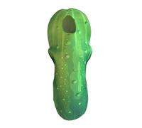2 Pièces Costume De Déguisement Cornichon Unisexe Adulte, Combinaison Amusante Concombre Pour Halloween et Noël, Polyester Léger, Taille Unique