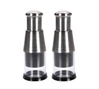 2 Pièces Coupe Ail Et Oignon Manuel, Presse-ail En Acier Inoxydable, Presse-oignons, Hachoir À Oignons, Broyeur D'ail Pour Hacher Les Poivrons