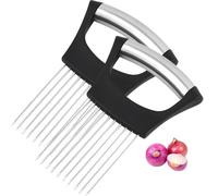 2 Pièces Coupe Oignon,Trancheuse Légumes et Outil de Découpe Idéal pour Salades, Soupes et Accompagnements, FHISKUNYU