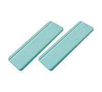 2 Pièces Coussin Absorbant Minéral Antidérapant pour Lavabo, Vert