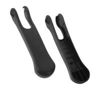 2 Pièces Coussin D’accoudoirs pour Chaise de Noir, Plastique