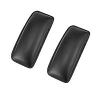 2 Pièces Coussin D'accoudoir de Voiture, Genouillère de Voiture, Ambières de Voiture, Genouillères, pour les Intérieurs de Voiture, Genouillères, Dispositif de Protection Universel(Noir)