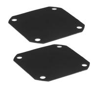 2 Pièces Coussin de Pression en Caoutchouc Noir | Remplacement du Pressostat, Récupération Élastique Améliorée, Usage Atelier Professionnel et Entretien