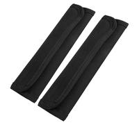 2 Pièces Coussin D'épaule pour Paquet à Dos, Nylon Noir | Attache Rapide, Séchage Rapide, pour Portage Quotidien et Randonnées, Lot Pratique pour Sangles