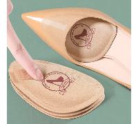 2 pièces Coussin doux pour talons hauts, semelle antidérapante pour l'avant-pied pour femmes portant des talons hauts, des talons de femmes, des chaussures de sport pour femmes et hommes, des chaussur