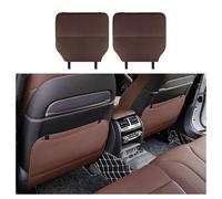 2 Pièces Coussin Protection Siège Voiture Anti-Coup Pied, pour Hyundai Tucson Hybrid Plug-in Hybrid 2021-2022 2023 2024 imperméable,Protège Les Sièges De La Saleté,Brown