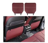 2 Pièces Coussin Protection Siège Voiture Anti-Coup Pied, pour Hyundai Tucson Hybrid Plug-in Hybrid 2021-2022 2023 2024 imperméable,Protège Les Sièges De La Saleté,Red