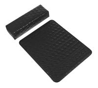 2 Pièces Coussin Repose-mains Manucure, Support Ferme Portable | Acrylic Nail Kit, Surface Imperméable, Protège le Plan de Travail, pour Table de Maquillage et Onglerie