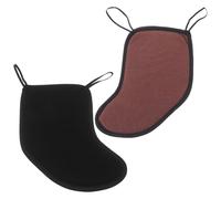 2 Pièces Coussinet de Mentonnière pour Violon 4/4 4/3 en Coton | Réduit les Frottements Cutanés, Léger et Pratique, Soulage la Pression du Cou L’épaule