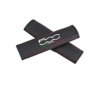 2 Pièces Coussinets Ceinture Sécurité Voiture pour Fiat 500S 500X 500L,Amovible Sécurité Protections Épaulettes Kit d'accessoires pour l'intérieur